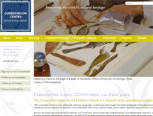 Tablet Screenshot of ccaha.org